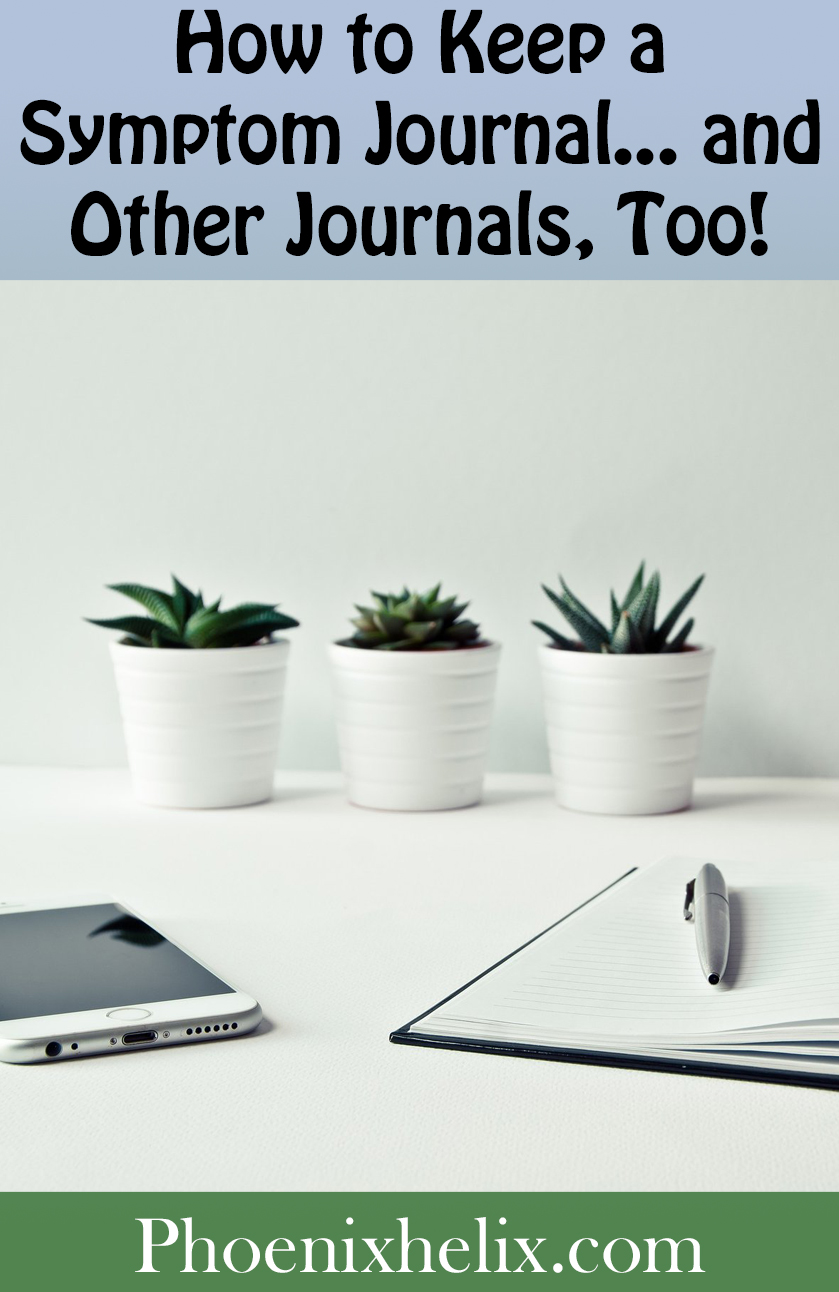 How to Keep a Symptom Journal...and Other Journals, Too! | Phoenix Helix