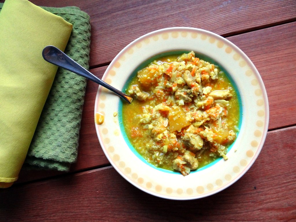 colorful bowl of stew 