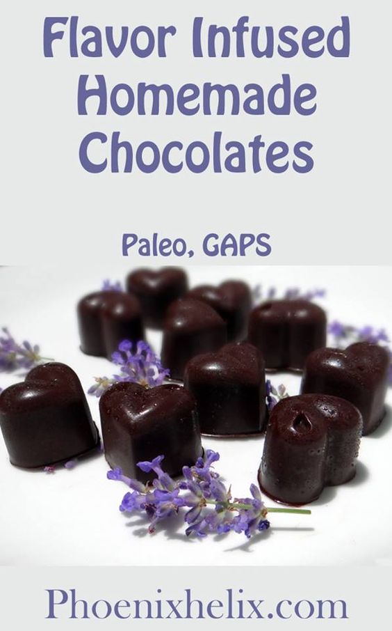 Flavor Infused Homemade Chocolates (Paleo, GAPS, AIP Stage 1 Reintro) | Phoenix Helix