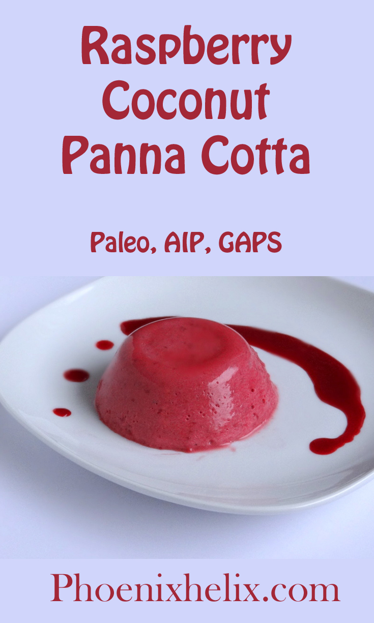 Raspberry Coconut Panna Cotta | Phoenix Helix