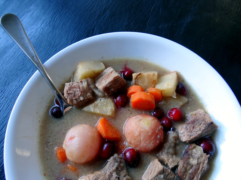 Slow Cooker Beef Stew with Cranberries and Rosemary | Phoenix Helix