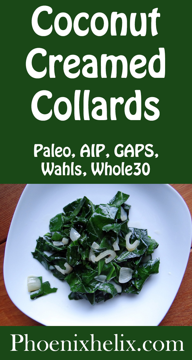 Coconut Creamed Collards | Phoenix Helix