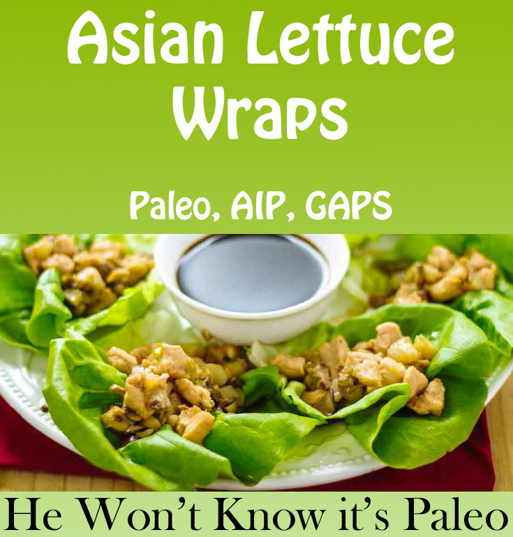 He Won't Know It's Paleo Cookbook Review & Sample Recipe: Asian Lettuce Wraps | Phoenix Helix