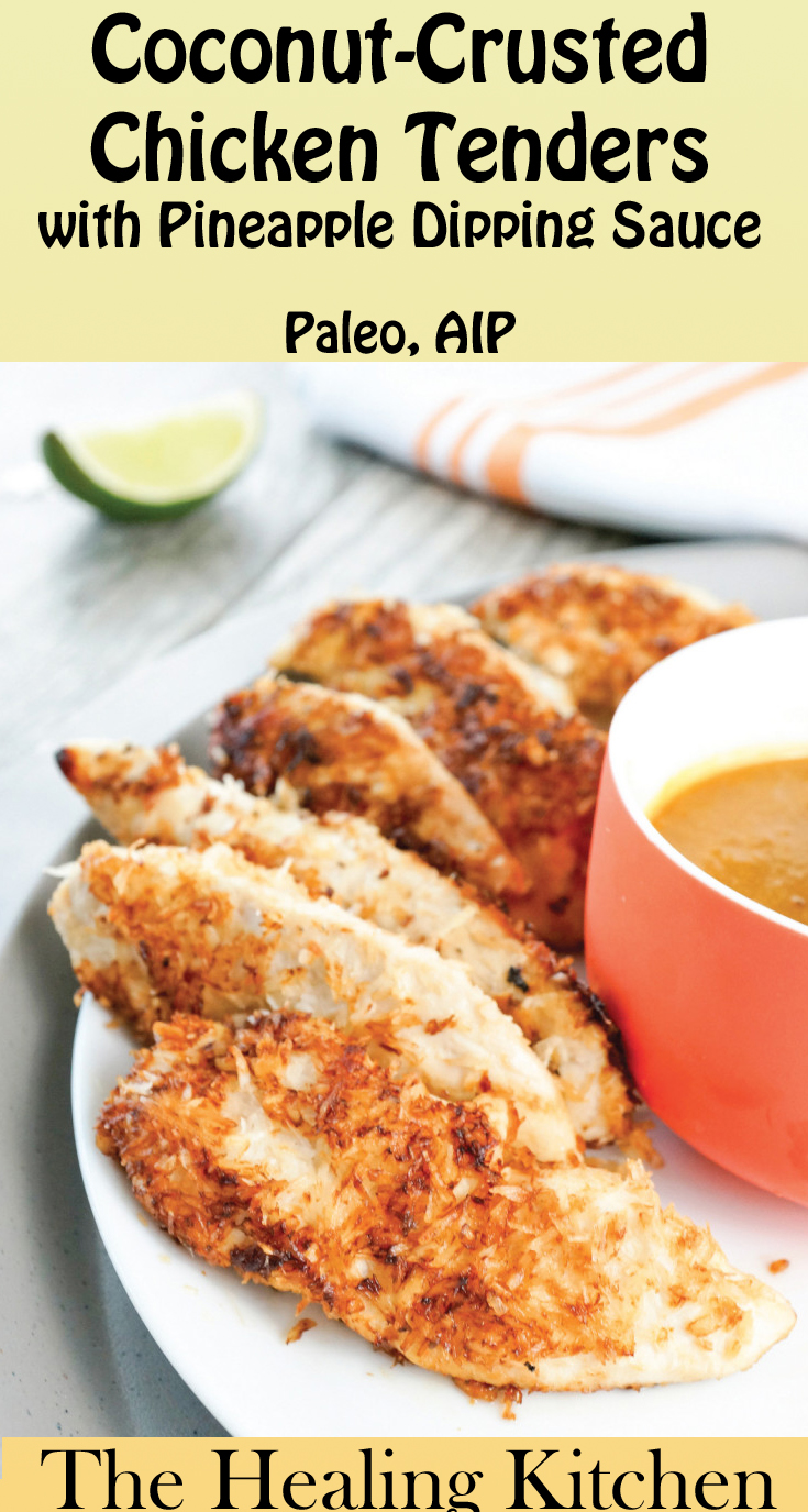 Healing Kitchen Cookbook Review & Sample Recipe: Chicken Tenders with Pineapple Dipping Sauce | Phoenix Helix