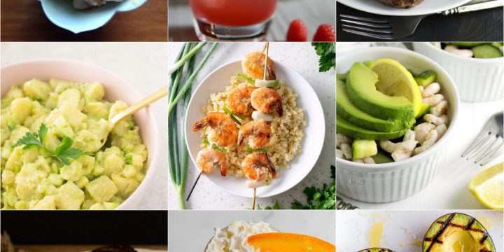 photo collage of featured recipes