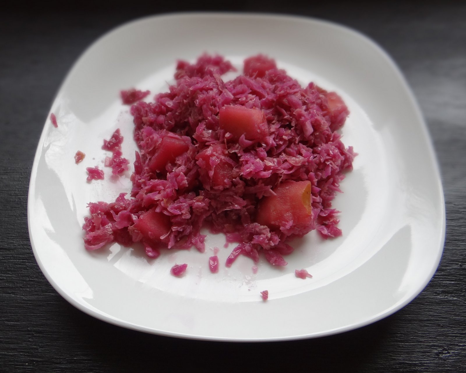 cooked recipe served on a white plate