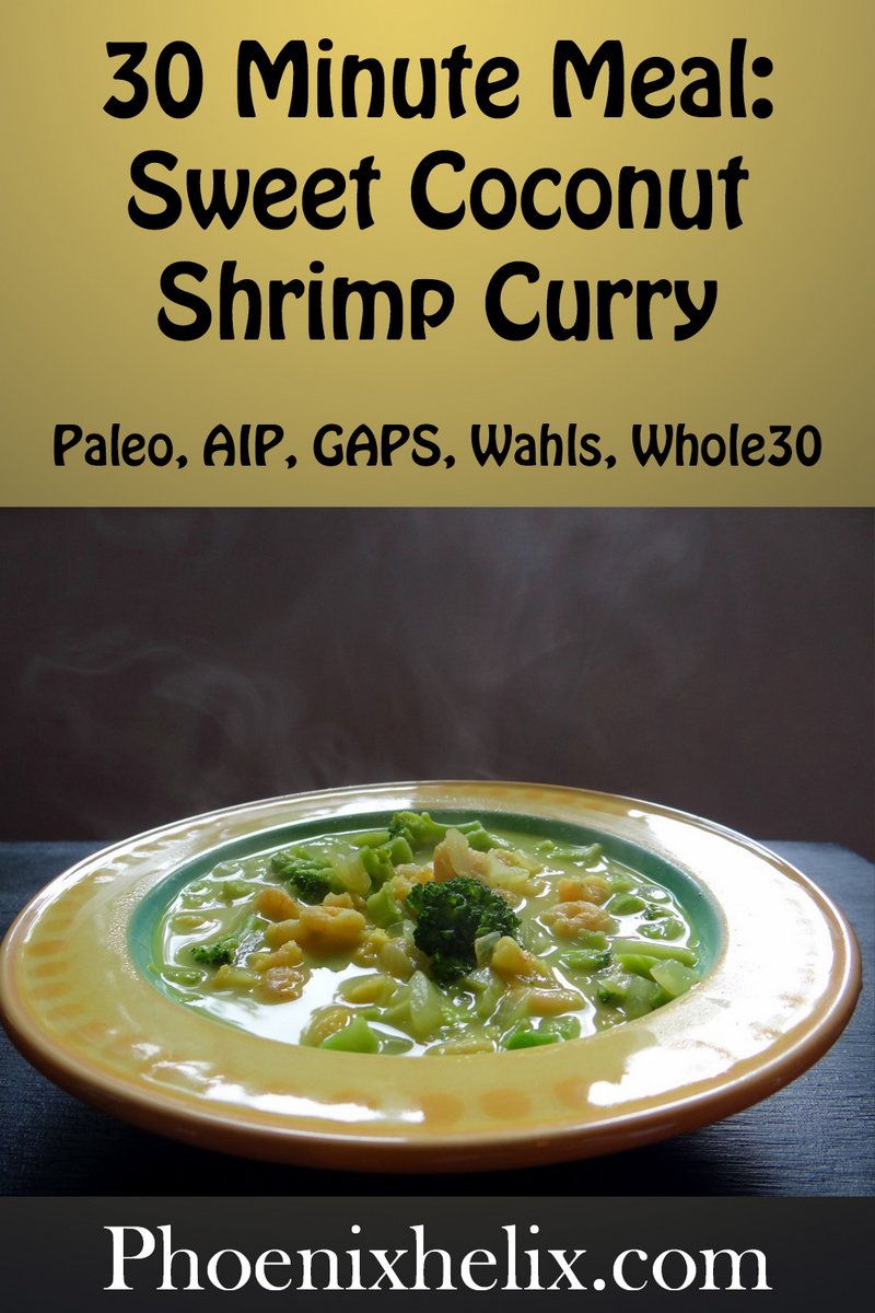 Sweet Coconut Shrimp Curry | Phoenix Helix