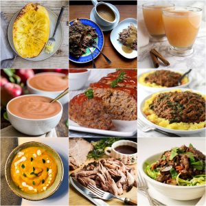 photo collage of featured recipes