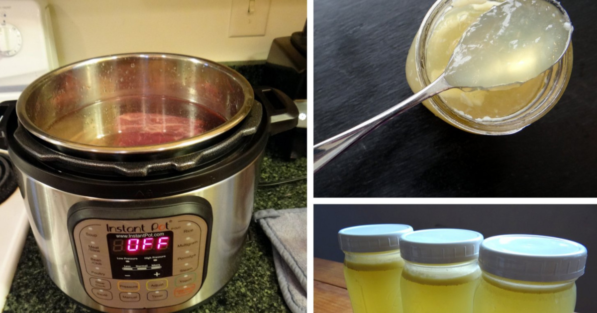 Instant Pot Bone Broth Tutorial Paleo