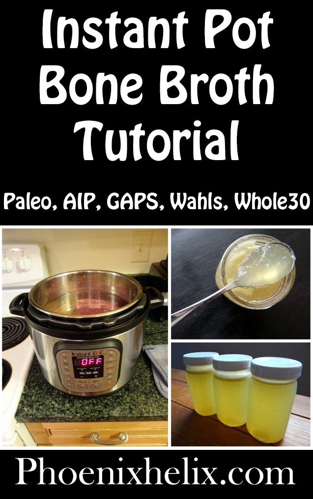 Instant Pot Bone Broth Tutorial | Phoenix Helix