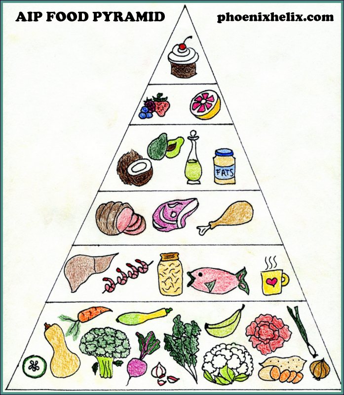 Paleo Pyramid Chart