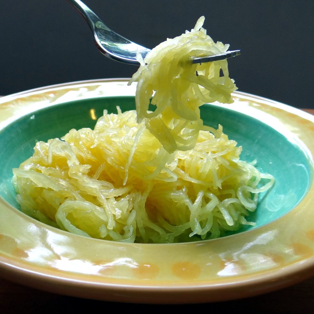 Instant Pot Spaghetti Squash with Duck Fat Apple Juice Glaze (Paleo