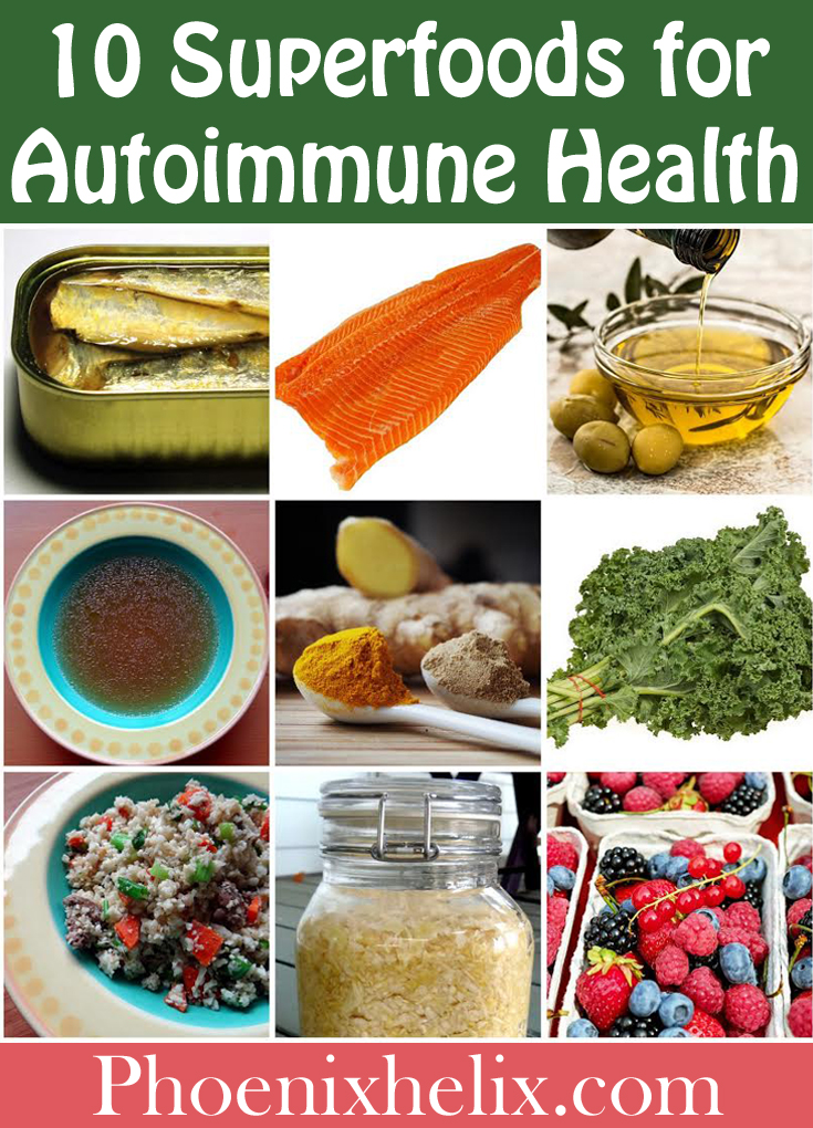 10 Superfoods for Autoimmune Health | Phoenix Helix