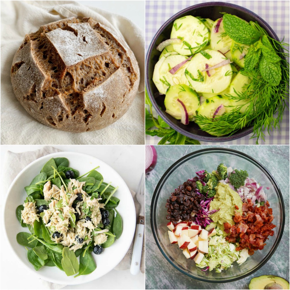 Paleo AIP Recipe Roundtable #318 | Phoenix Helix - *Featured Recipes: Sourdough Bread, Chicken Salad Lunch, Bright Cucumber Salad, and No Mayo Broccoli Salad