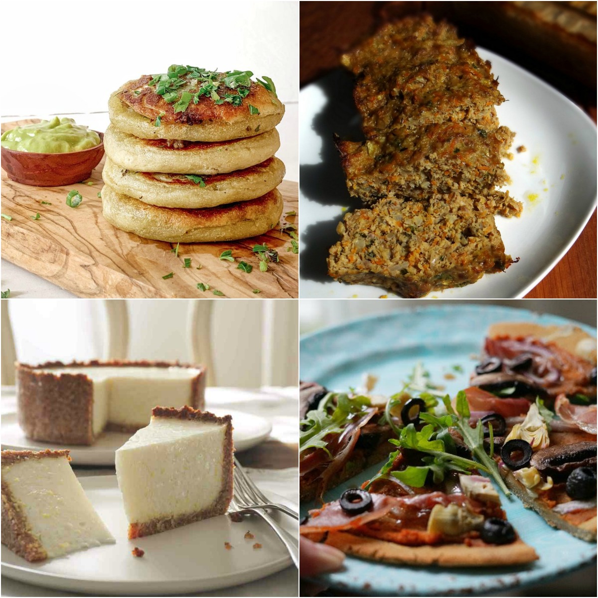 Paleo AIP Recipe Roundtable #324 | Phoenix Helix - *Featured Recipes: Stuffed Sweet Potato Cakes, Lemon Tart, Magic Meatloaf, and Mediterranean Flatbread Pizza