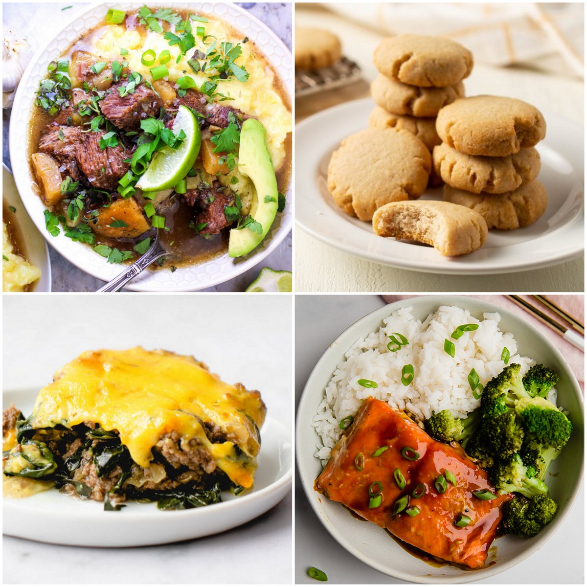 Paleo AIP Recipe Roundtable #358 | Phoenix Helix - *Featured Recipes: Mexican Stew, Vanilla Shortbread Cookies, Beef & Kale Casserole, and Teriyaki Salmon Bowls