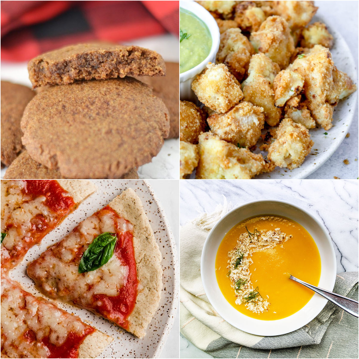 Paleo AIP Recipe Roundtable #355 | Phoenix Helix - *Featured Recipes: Ginger Cookies, Tigernut Flour Pizza Crust, Air Fryer Cauliflower Bites, and Simple Roasted Carrot & Fennel Soup.