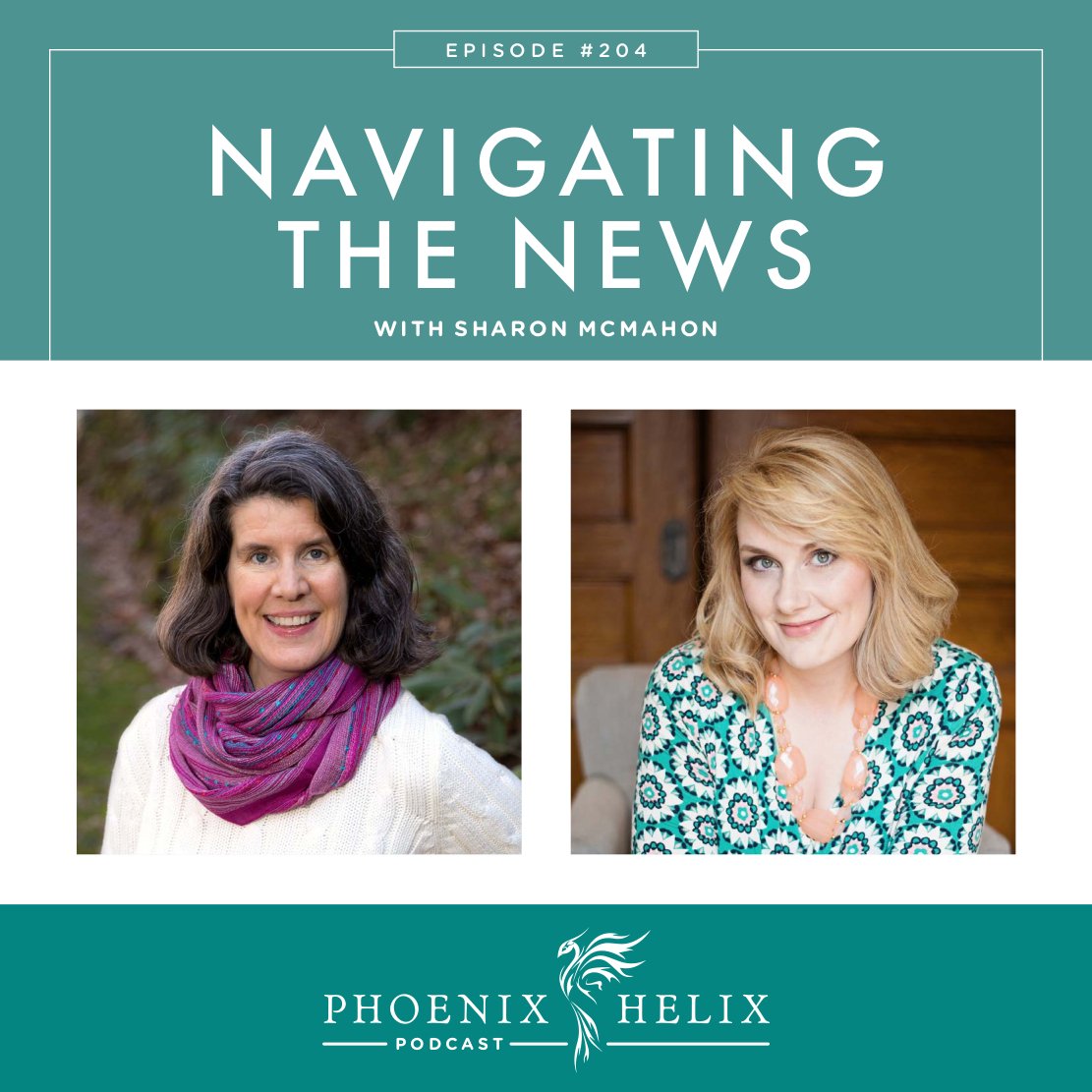 Navigating the News with Sharon McMahon | Phoenix Helix Podcast