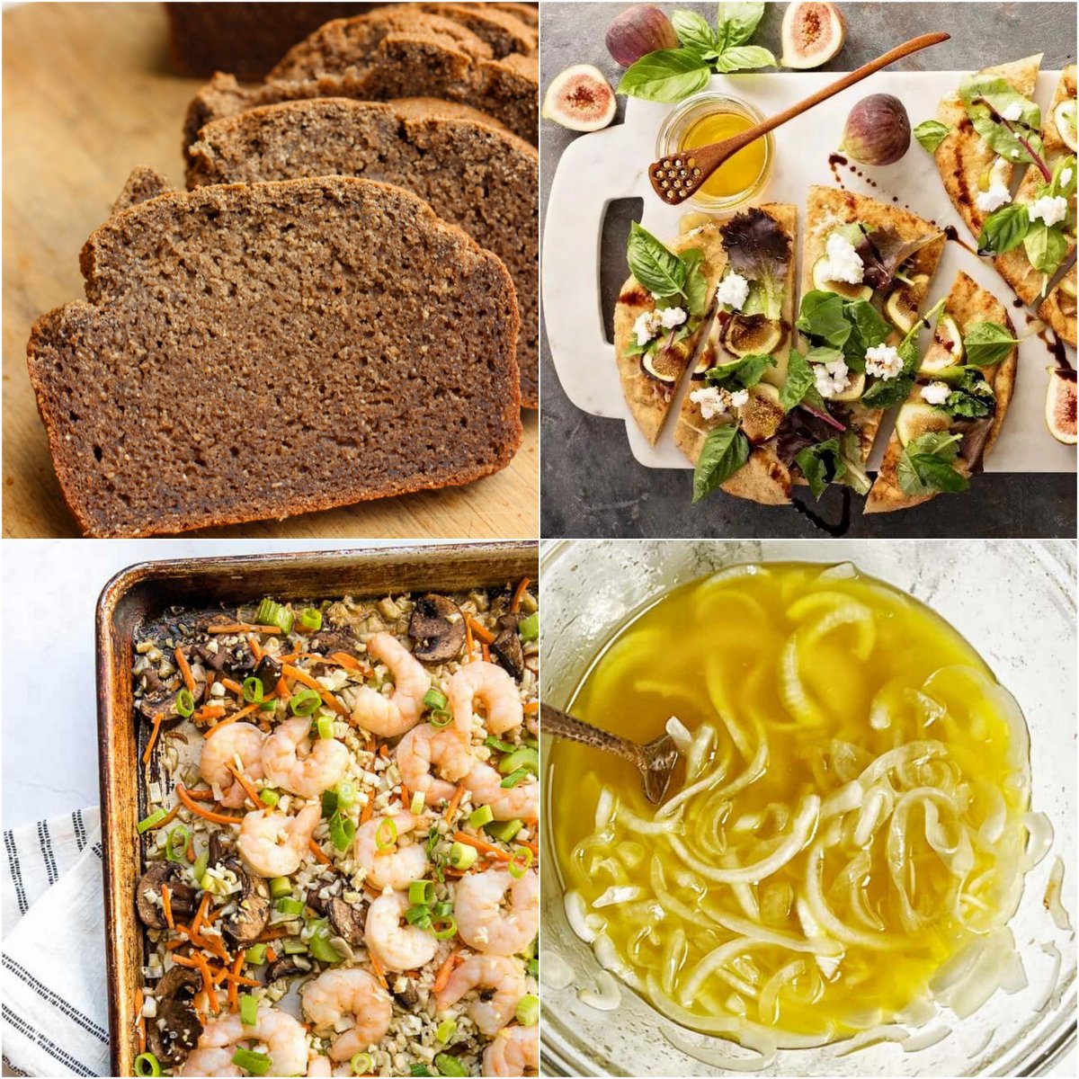 Paleo AIP Recipe Roundtable #410 | Phoenix Helix - *Featured Recipes: Easy AIP Bread, Balsamic Fig Flatbread, Sheet Pan Shrimp Fried "Rice", and Cuban Mojo Criollo.