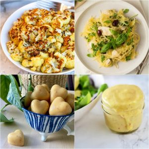 photo collage of featured recipes